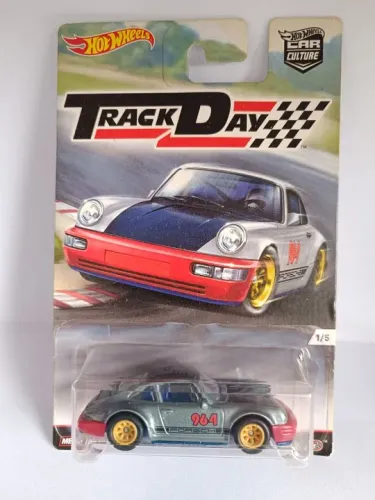 Hot Wheels Porsche 964 Série track day - car culture