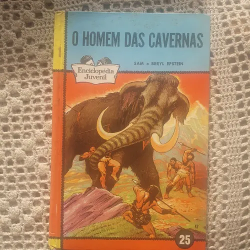1964. O Homem das Cavernas. Enciclopedia Juvenil