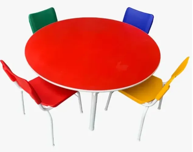 CONJUNTO COLETIVO MESA REDONDA INFANTIL