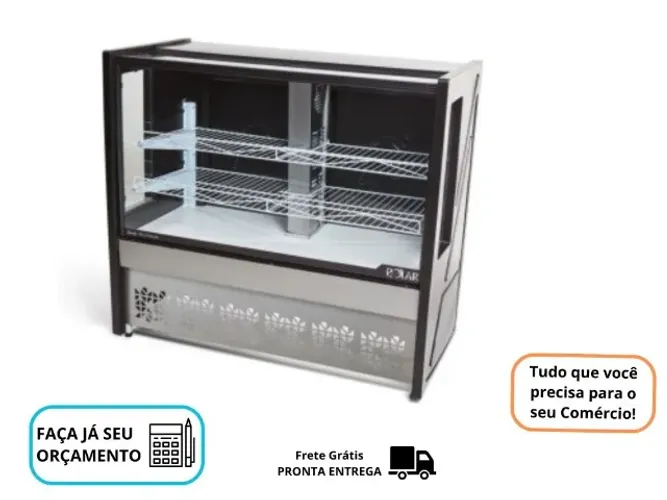 Balcão de Tortas e Bolos 1,25M Polar