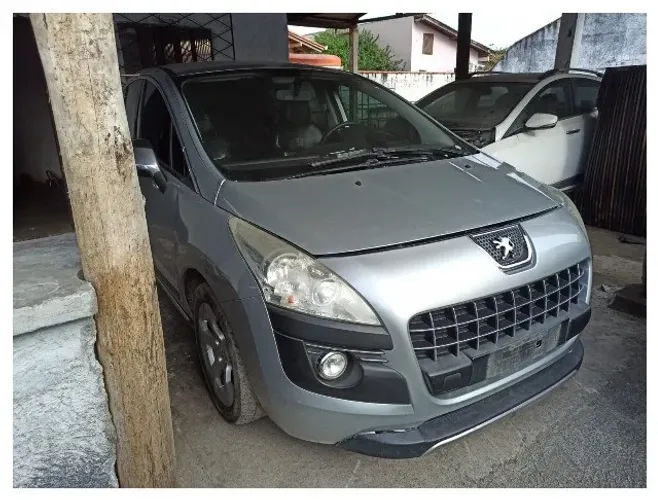 Sucata Para Retirada De Peças Peugeot 3008 THP 1.6 2011 Prata Completo
