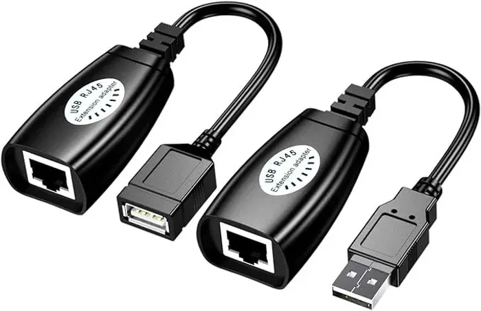 Extensor USB RJ45 até 45m