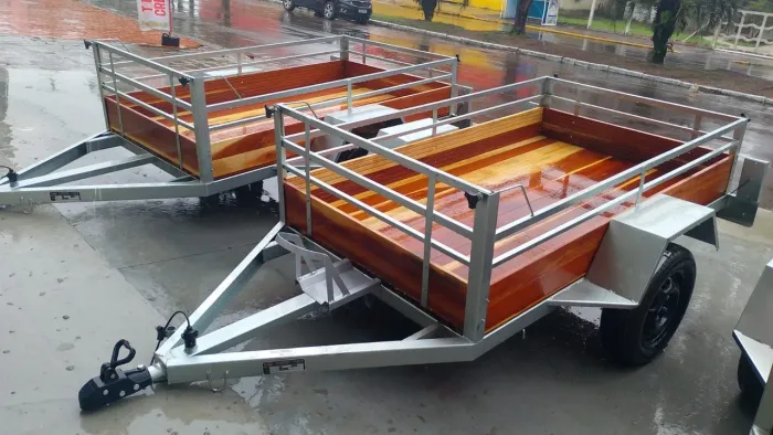 Super Reboque fazendinha 2m por 1,20 galvanizado 