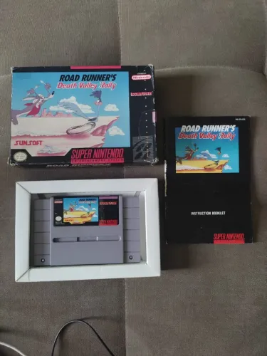 Road Runner Papa Legua Original Snes Super Nintendo com Manual