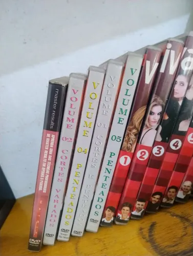 DVDs Penteados e Cortes de Cabelo - Master Results