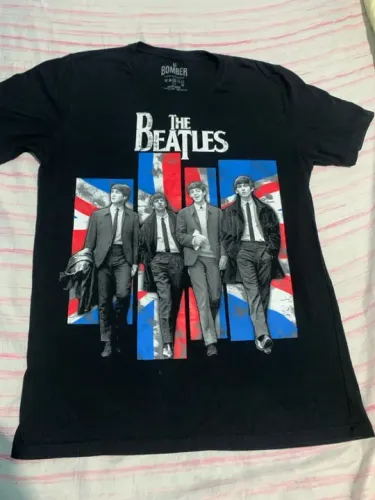 Camiseta The BeatlesTamanho M 100% algodão 