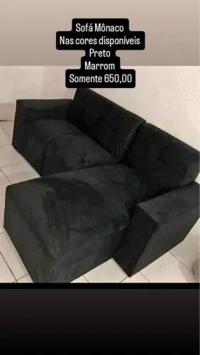 Sofá novo direito da fabrica