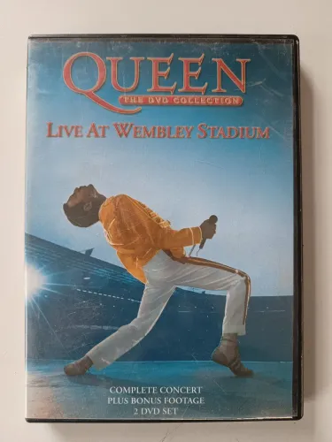 Dvd banda Queen Wembley stadium Duplo