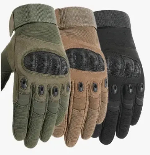 Luvas Táticas Militares Da Motocicleta Moto Bike Resistente Reforçadas z1326