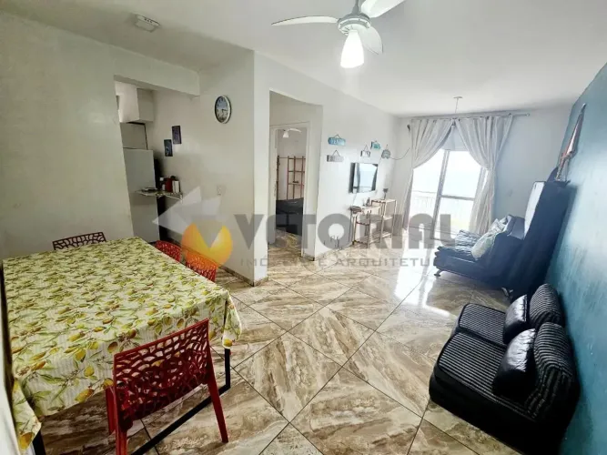 Apartamento com 1 dormitório à venda, 56 m² por R$ 450.000 - Massaguaçu - Caraguatatuba/SP