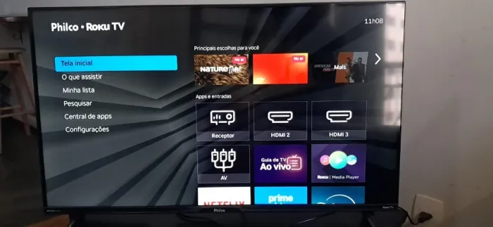 TV LED 40" HD Philco - Wifi, USB, HDMI