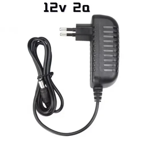 Fonte 12v 2a Bivolt Estabilizada para Fita Led e Câmeras Cftv