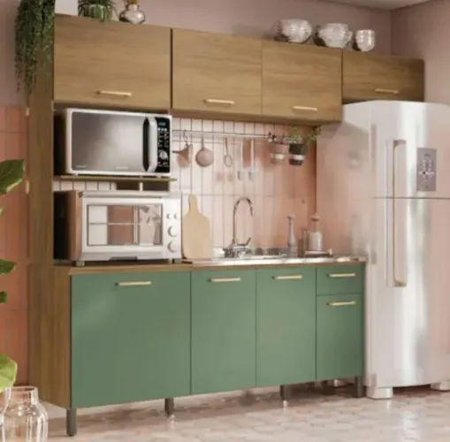 Armário de Cozinha L780A c/ Balcão Kappesberg  FAZEMOS ENTREGAS DF E ENTONO