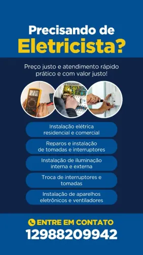Eletricista com ótimos preços
