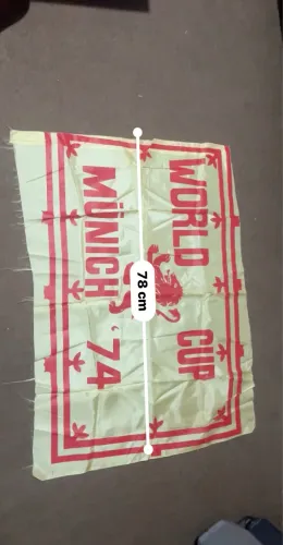bandeira comemorativa da Copa do Mundo FIFA de 1974