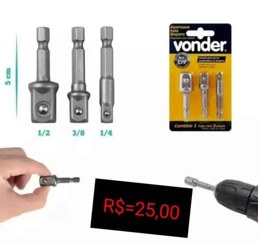 Adaptador soquetes