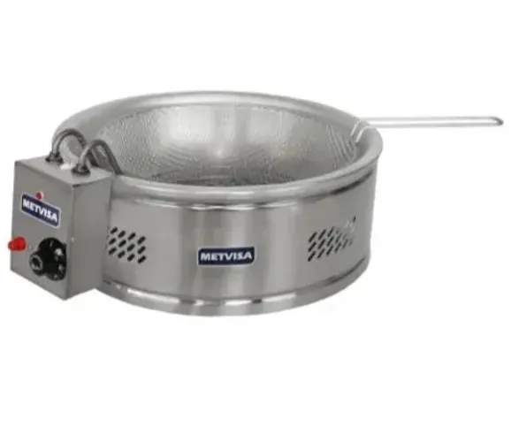 Fritadeira Tacho Elétrico 7 Litros Metvisa 220v 3000w