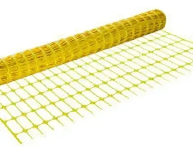Tela tapume amarelo 1,20x50