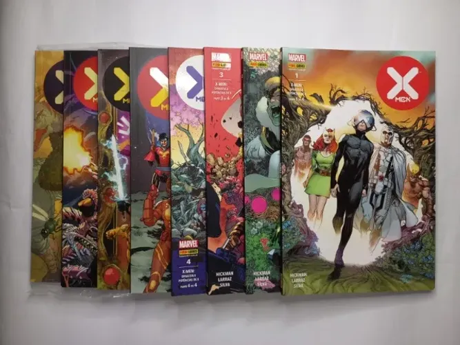 Quadrinhos X Men 4ª Serie 1 a 39 Completa Panini 2020 Fase Hickman Capa Cartonada Excelent