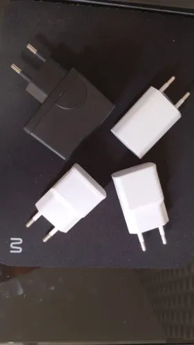 carregador de celular - somente o plug de parede, opção: cores branco e preto