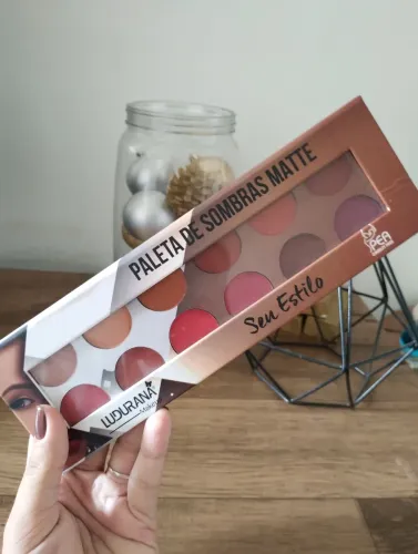 Paleta de Cores Matte 12 cores