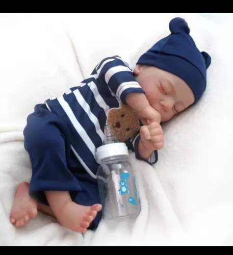 Bebê Reborn Realista - Menino