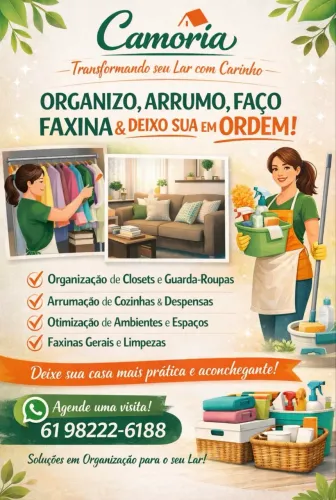Faxina e organização