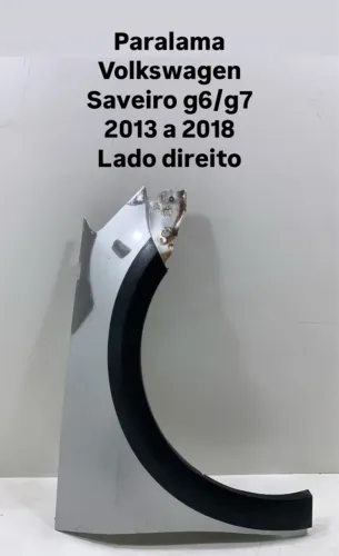 Paralama Saveiro G6/G7 2013 a 2018 - Lado Direito