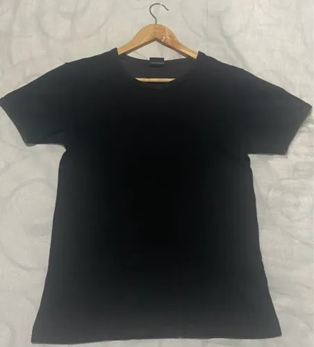 Camiseta americana Preta Básica