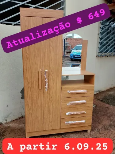 Cômoda roupeiro novo - entrega gratuita 