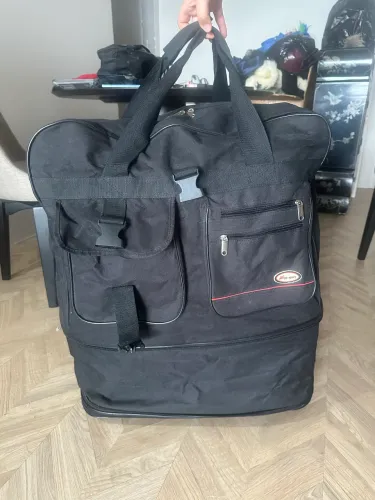 Mala dobrável com vários compartimentos 