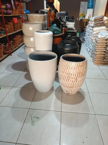 Vasos de planta decorativos para jardim
