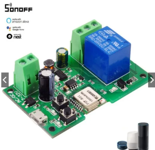Interruptor módulo relé Sonoff - Alexa