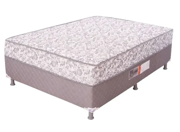 Cama Box Casal com 5cm de Espuma (Nova)