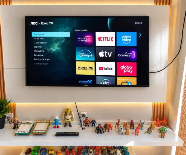 Smart tv 32 Full HD aceito cartão faço entrega