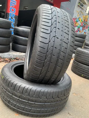 Pneus 255/45/19 Pirelli pzero os 2 seminovos por 1200$ instalados