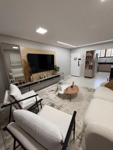Mobiliado - Apartamento Reformado na SQS 409 - 3 Quartos, Suíte
