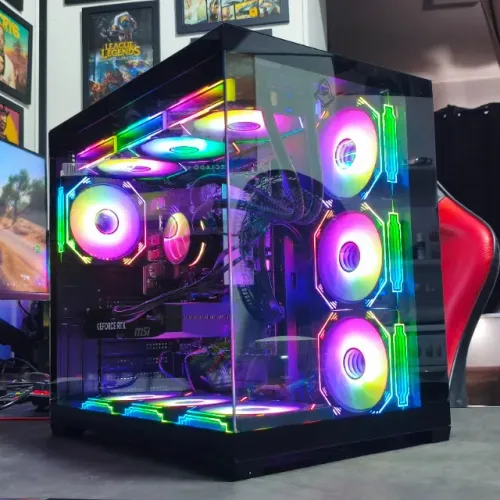 RX 9060 XT 16GB | Ryzen 7 5700X | PC Gamer Full RGB