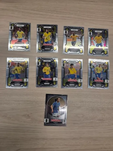 Cartas Seleção Brasil - Monopoly Copa do Mundo 2026