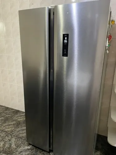 Geladeira 489l side by side