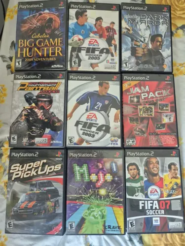 Jogos PS2 originais