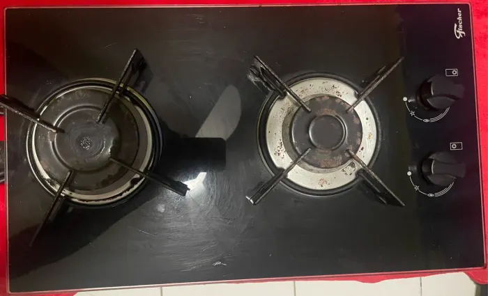 Fogão Cooktop 2 bocas Automático