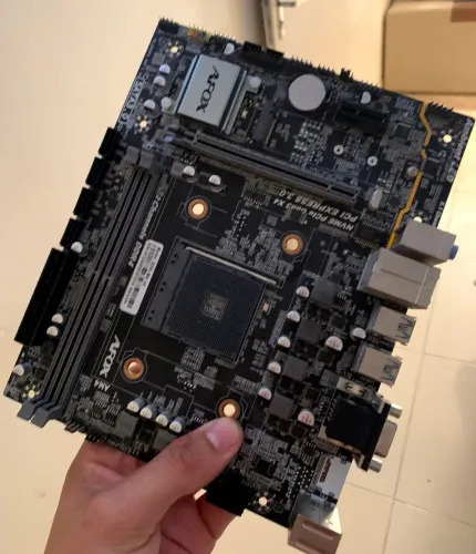 Placa Mãe Soquete M4, pci 3.0, B550 afox