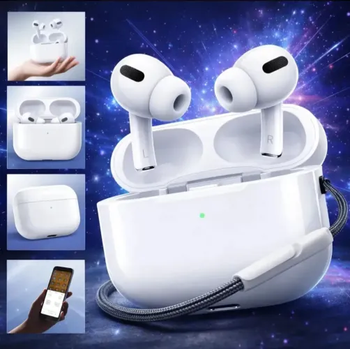 Fone Bluetooth sem fio compatível com Ios, Android, Samsung, e iPhone Cor: Branco