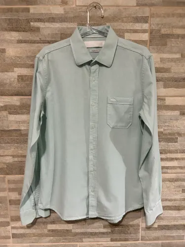 Camisa casual verde Sérgio k m