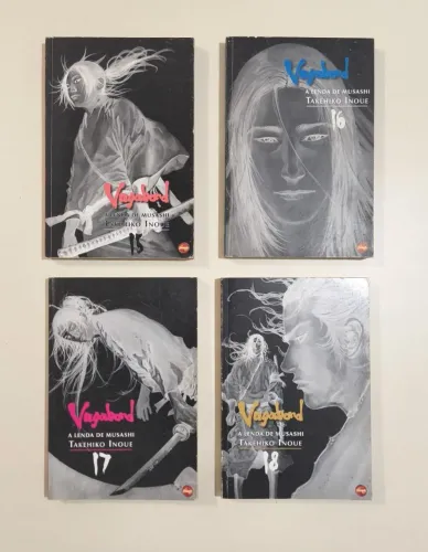 Mangás Vagabond avulsos editora nova sampa