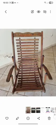 Vendo 2 cadeiras namoradeira 200,00 sendo 100reais cada