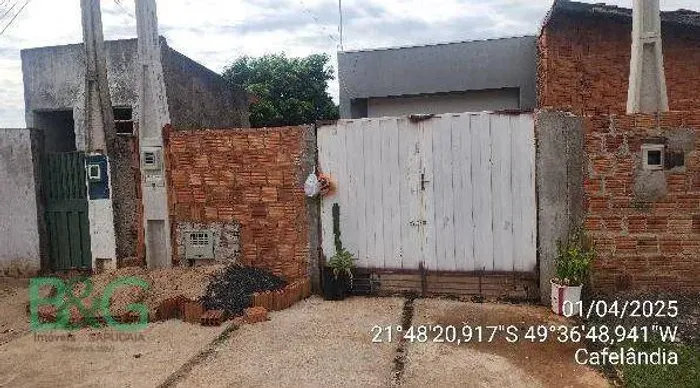 Casa à venda, 58 m² por R$ 97.778,11 - Pena - Cafelândia/SP