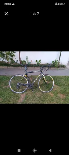 Bicicleta Seminova Scott Speeder 60 com gps e sapatilha inclusos