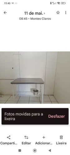 Mesa para consulta veterinária